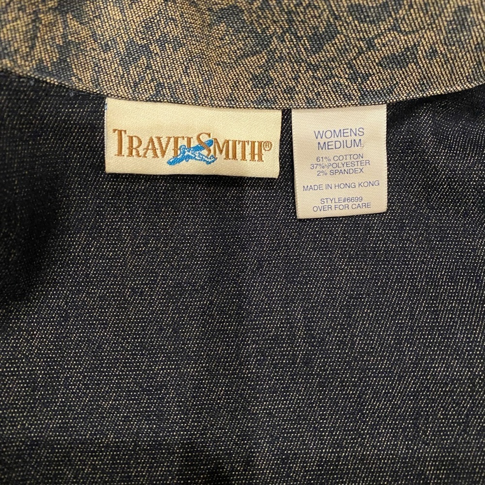 TravelSmith button down shirt jacket size M - Picture 5 of 5